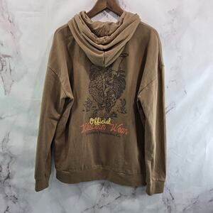 Sendero Provisions Hoodie Mens Medium Brown Sweatshirt Pullover Cotton